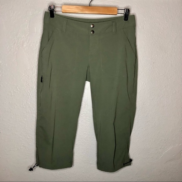 Columbia Green Saturday Trail II Knee Pants Size 4 - Picture 3 of 8